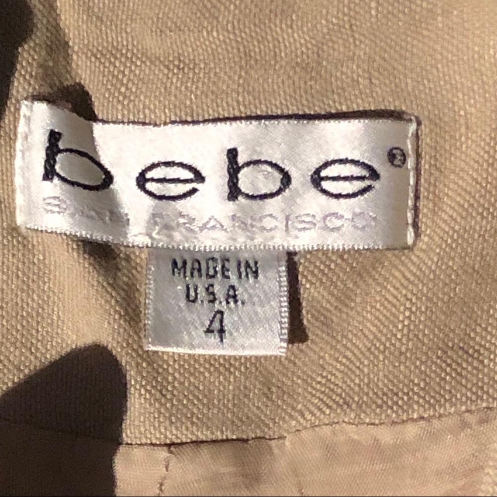 BEBE DRESS SHORTS 4 - Picture 2 of 3